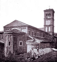 18. Dintorni di Palombara Sabina. Chiesa di S. Giovanni in Argentella (Gargiolli).