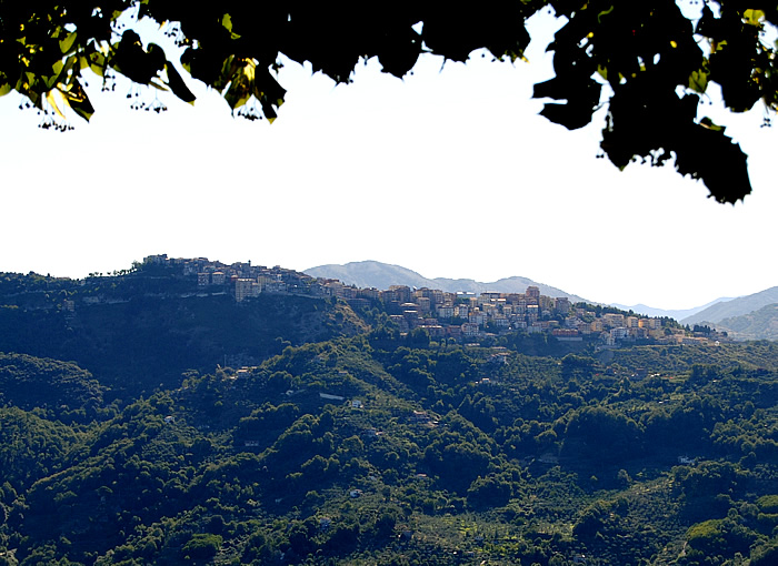 Bellegra vista da San Vito Romano.