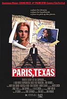 35. "Paris, Texas", di Wim Wenders (1984), con Nastassja Kinski, Harry Dean Stanton, Dean Stockwell, Aurore Clment, Hunter Carson e Socorro Valdez.