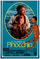 19. "Le avventure di Pinocchio", di Luigi Comencini (1972), con Andrea Balestri, Nino Manfredi, Gina Lollobrigida, Franco Franchi, Ciccio Ingrassia, Vittorio De Sica e Lionel Stander.