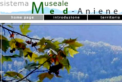 Il sito del Sistema Museale MedAniene