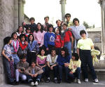 147/1000, Gita a Viterbo della classe 1984-1987 di Roviano. Primavera 1986.