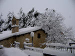 611/1000, Anticoli Corrado sotto la neve il 4 febbraio 2012.