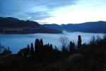 640/1000, La Valle dell'Aniene all'alba. Anticoli Corrado e Roviano, 29 marzo 2011.