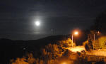 684/1000, La Luna su Anticoli Corrado alle 21.52 del 16 settembre 2011.
