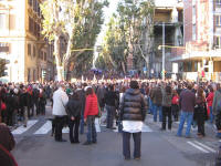 126. Via Merulana incrocio via Labicana - viale Manzoni, ore 15:57.