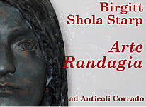 L'Arte randagia di Birgitt Shola Starp ad Anticoli Corrado nel 2013