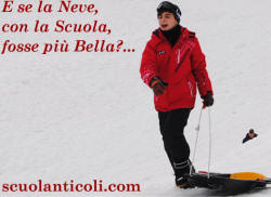 E se la Neve, con la Scuola, fosse pi Bella?... - Anticoli Corrado - Livata, gioved 26 marzo 2015 - 112 immagini, una pi bella dell'altra, cliccando qui!