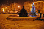 Anticoli Corrado e la Valle sotto la Neve, venerd 17 e sabato 18 dicembre 2010, Anticoli notturna ricoperta di neve: clicca qui per vedere le bellissime immagini.