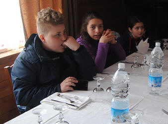 Gita a Livata, 26 marzo 2015, con Matteo e Martina.