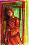 San Giovanni visita il teatro dei burattini. Il vento dell'Apocalisse si posa per un attimo: appare l'arcobaleno, 2005