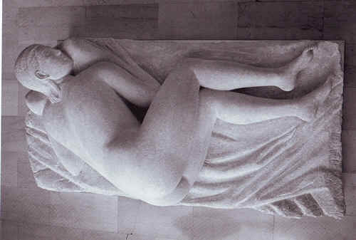 "La Pisana" (1929) modellata sul corpo di una ragazza di Anticoli Corrado.