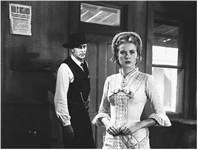 Gary Cooper e Grace Kelly in "Mezzogiorno di fuoco" ("High noon", 1952), di Fred Zinnemann.