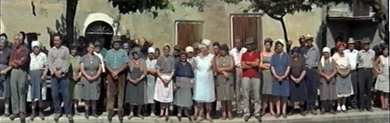 La gente di Santa Vittoria