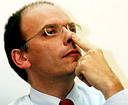 Per la serie "Espressioni intelligenti di Enrico Letta": alcune espressioni STRAORDINARIAMENTE intelligenti di Enrico Letta.