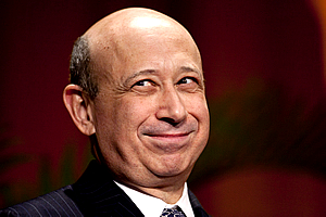 Per la serie "Ogni commento  superfluo": Lloyd Blankfein, boss della tirannia finanziaria globale nota sotto il nome di Goldman Sachs.