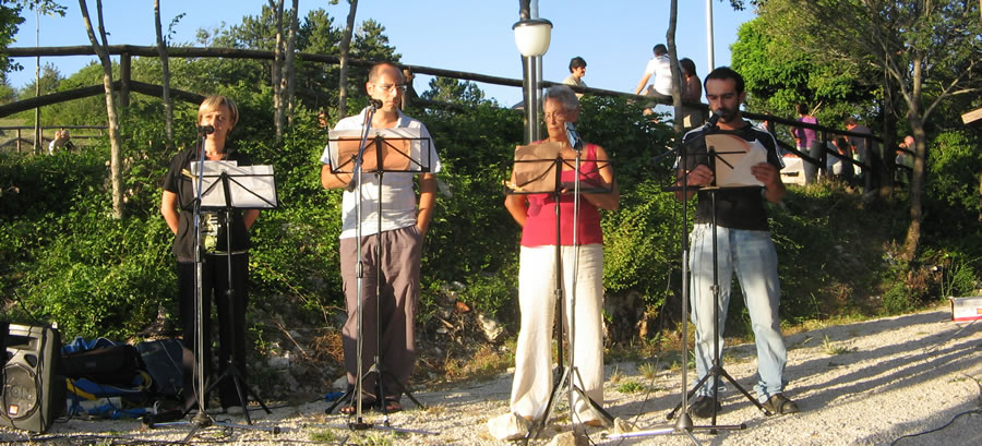 31. Vallinfreda, sabato 25 luglio 2009, Monumento naturalistico Le Aie, Theatre Happy Hour: Il bel teatro.