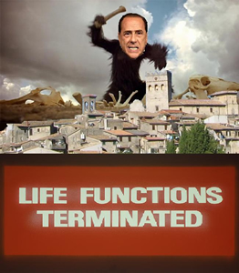 "Life functions terminated": Silvio Berlusconi e Hal 9000 "chiudono" Roviano.